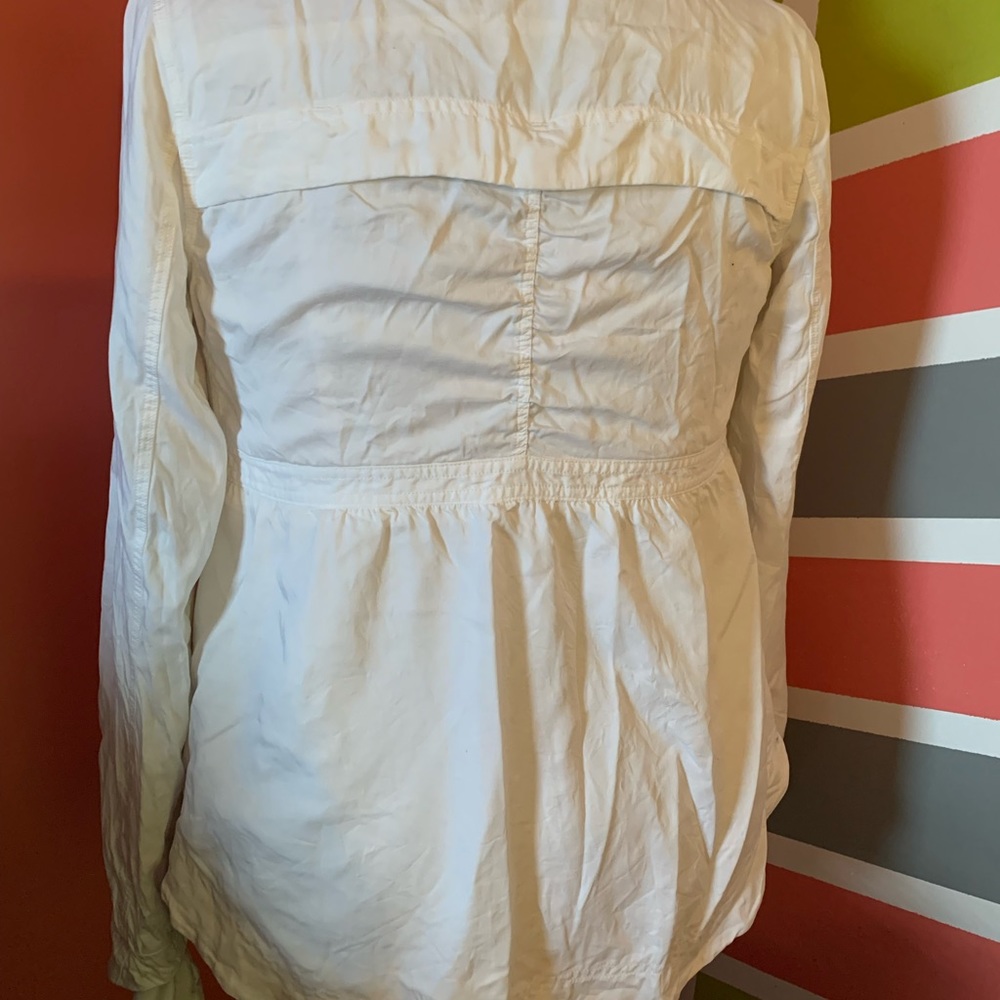 White reversible Lululemon size 8 jacket